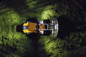 419S wheel loader, 360 degree worklights