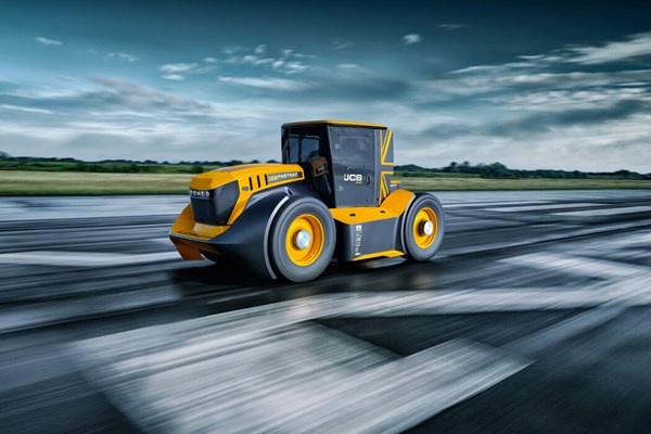 JCB World's Fastest tractor