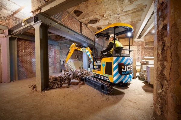 Leading the way in electric excavators