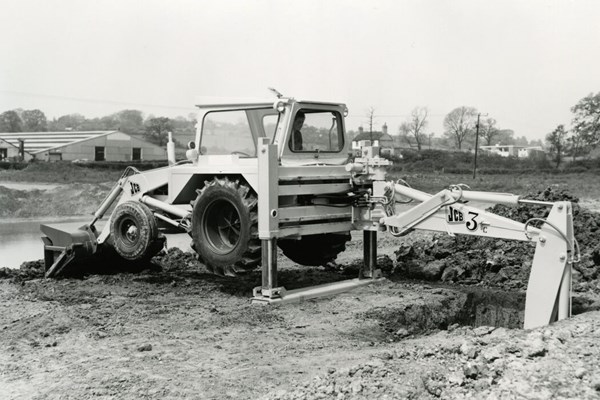 JCB 3C backhoe loader 1963