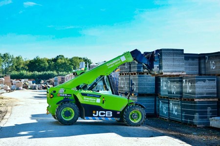 Croudace Homes Electric Telehandler - Press Release