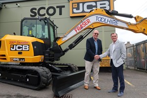 JCB. Fraser Tool Hire 1