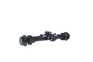 Transmission Dead Steer Axle CGI, White BG no shadow