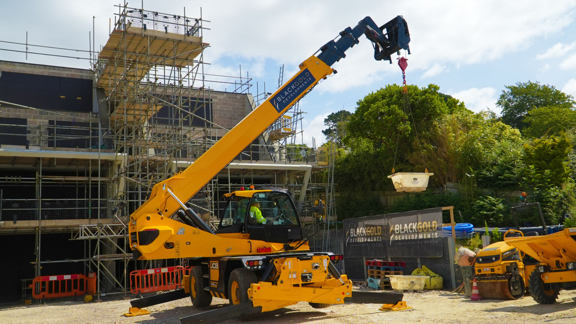 Black Gold Developments JCB Rotating Telehandler