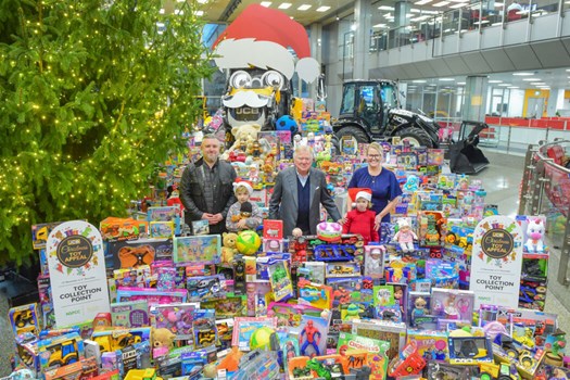 JCB's third annual Christmas Toy Appeal 